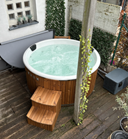 ThermoZen Hottub 200 cm - Warmtepomp 5kW - Full-option