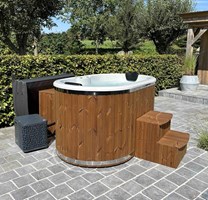 ThermoZen Hottub Ofuro - 5kW Warmtepomp + Thermo cover + Hydrmassage + trap